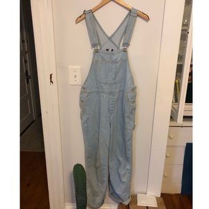 Urban outfitters baggy denim overalls